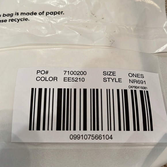 Madewell Gold Chunky Rope Huggie Hoop Earrings/NWT - Picture 7 of 8